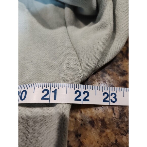 NWT MTV Music Television Hooded Holiday Sweater Aqua Medium Hoodie Sweater - Picture 10 of 16